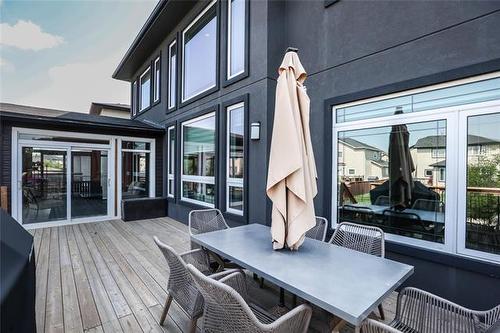71 Lake Bend Rd, Winnipeg, MB - Outdoor With Deck Patio Veranda With Exterior