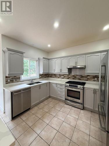14 Hearthbridge Street, Kitchener, ON - Indoor Photo Showing Kitchen With Double Sink