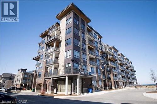 40 Esplanade Lane Unit# 402, Grimsby, ON - Outdoor With Balcony With Facade