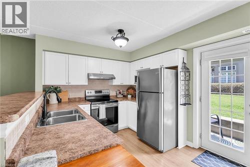 1479 Maple Avenue Unit# 102, Milton, ON - Indoor Photo Showing Kitchen With Double Sink