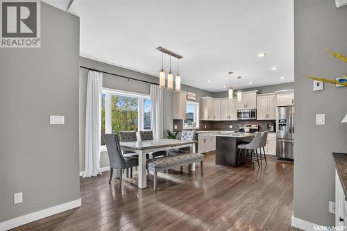 523 Redwood Crescent, Warman, SK - Indoor Photo Showing Dining Room