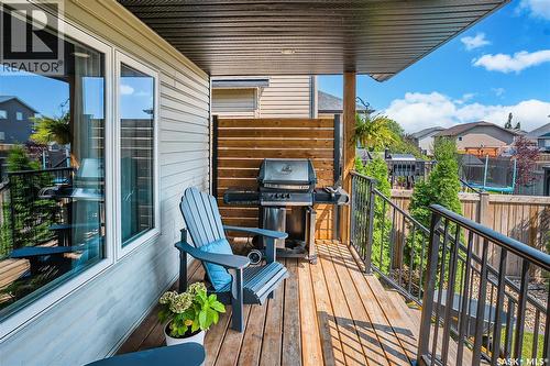 523 Redwood Crescent, Warman, SK - Outdoor With Deck Patio Veranda With Exterior