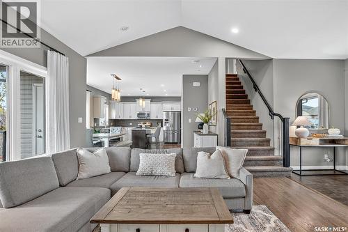523 Redwood Crescent, Warman, SK - Indoor Photo Showing Living Room
