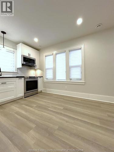 1748 Hall Avenue Unit# Main, Windsor, ON - Indoor Photo Showing Kitchen