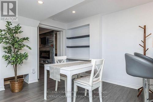 1855 Appleby Line, Burlington, ON - Indoor Photo Showing Dining Room With Fireplace