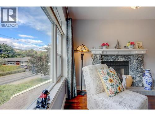 8405 Postill Drive, Coldstream, BC - Indoor With Fireplace