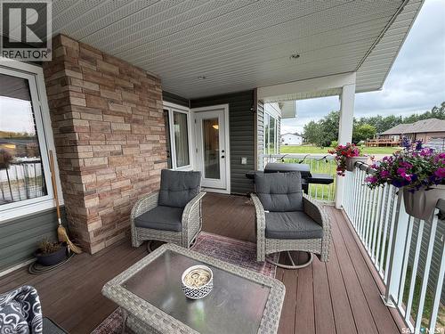 504 Wright Road, Moosomin, SK - Outdoor With Deck Patio Veranda With Exterior