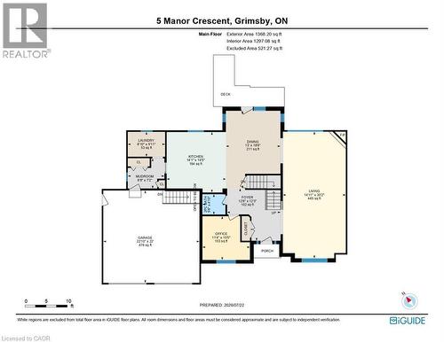 Floor plan - 5 Manor Crescent, Grimsby, ON - Other