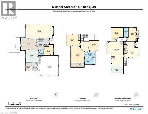 Floor plan - 5 Manor Crescent, Grimsby, ON - Other