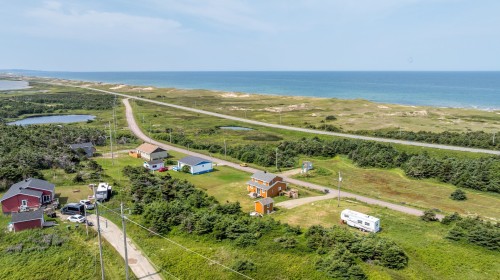 Photo aérienne - 74 Ch. Abdon, Les Îles-De-La-Madeleine, QC - Outdoor With Body Of Water With View