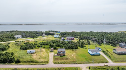 Photo aérienne - 74 Ch. Abdon, Les Îles-De-La-Madeleine, QC - Outdoor With Body Of Water With View