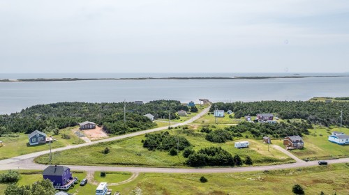 Photo aérienne - 74 Ch. Abdon, Les Îles-De-La-Madeleine, QC - Outdoor With Body Of Water With View