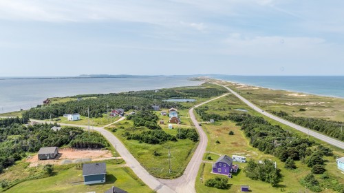 Photo aérienne - 74 Ch. Abdon, Les Îles-De-La-Madeleine, QC - Outdoor With Body Of Water With View