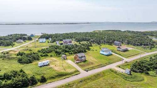 Photo aérienne - 74 Ch. Abdon, Les Îles-De-La-Madeleine, QC - Outdoor With Body Of Water With View