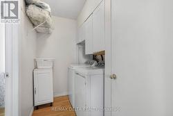 Main floor laundry area. - 