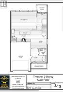 Main level - builders drawings - 
