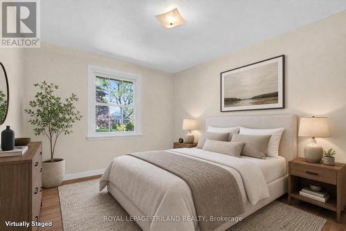Virtually Staged - 7 Thompson Avenue, St. Thomas, ON - Indoor Photo Showing Bedroom