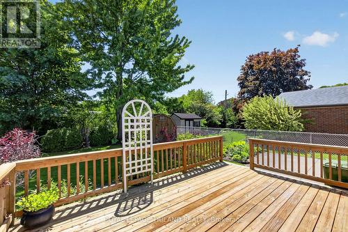 7 Thompson Avenue, St. Thomas, ON - Outdoor With Deck Patio Veranda