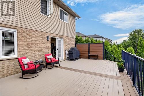 3 Silverberry, Lively, ON - Outdoor With Deck Patio Veranda With Exterior