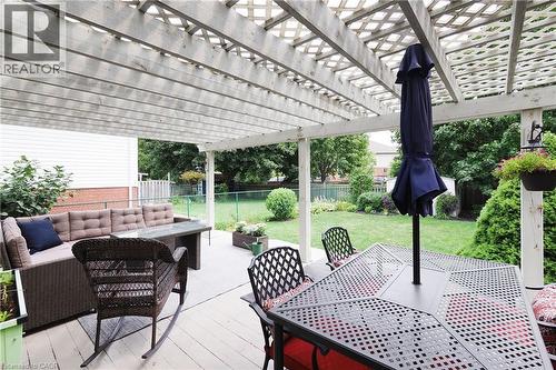 218 Inverhuron Crescent Unit# A, Waterloo, ON - Outdoor With Deck Patio Veranda