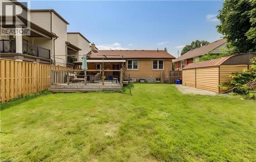195 Belleview Avenue, Kitchener, ON - Outdoor With Deck Patio Veranda With Exterior