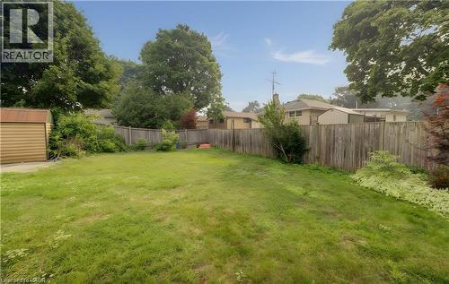 195 Belleview Avenue, Kitchener, ON - Outdoor With Backyard