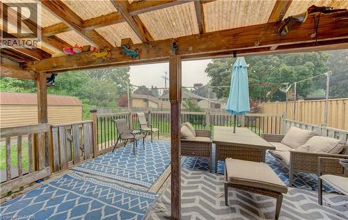 195 Belleview Avenue, Kitchener, ON - Outdoor With Deck Patio Veranda With Exterior