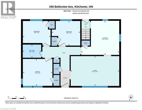 Floor plan - 195 Belleview Avenue, Kitchener, ON - Other