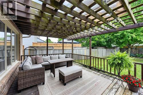 395 Brooktree Drive, St Clair, ON - Outdoor With Deck Patio Veranda With Exterior