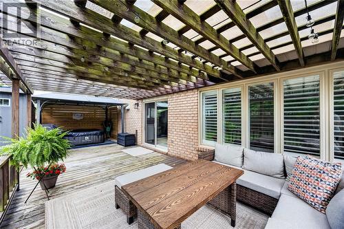 395 Brooktree Drive, St Clair, ON - Outdoor With Deck Patio Veranda