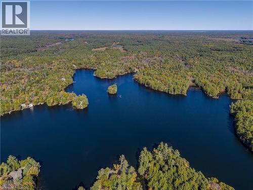 aerial view of the bay - 1012 Armstrong Road, Gravenhurst, ON - Outdoor With Body Of Water With View