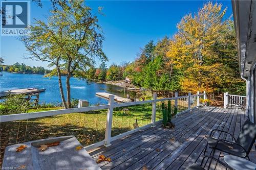 Views from Deck - 1012 Armstrong Road, Gravenhurst, ON - Outdoor With Body Of Water With Deck Patio Veranda