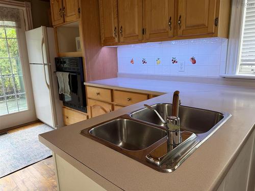 69 Alice Street, Truro, NS - Indoor Photo Showing Kitchen With Double Sink