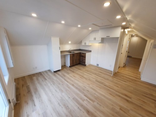 Kitchen - 70 Rue Lapointe, Clermont, QC - Indoor Photo Showing Other Room