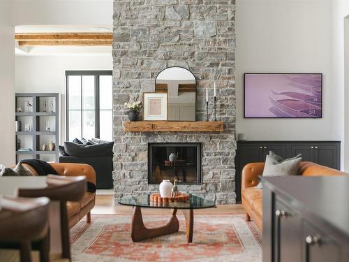 65 Shore Drive, Bedford, NS - Indoor With Fireplace