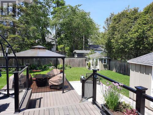 46 Bay Street, Mississauga, ON - Outdoor With Deck Patio Veranda With Backyard