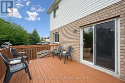 Side deck off of the kitchen - 