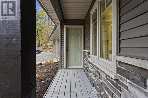 Entrance to oversized garage - 30 Stephen Road, Muskoka Lakes (Medora), ON - Outdoor With Deck Patio Veranda With Exterior