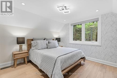 Private bedroom 4 above garage - 30 Stephen Road, Muskoka Lakes (Medora), ON - Indoor Photo Showing Bedroom