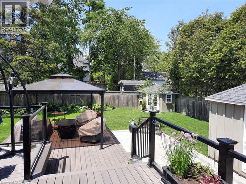 46 Bay Street, Mississauga, ON - Outdoor With Deck Patio Veranda With Backyard