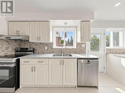 148 Sexton Crescent, Toronto, ON - Indoor Photo Showing Kitchen With Double Sink