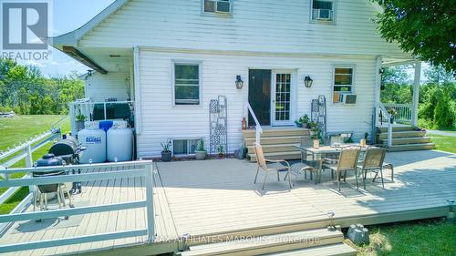 531 Little Crosby Lake Road, Rideau Lakes, ON - Outdoor With Deck Patio Veranda With Exterior