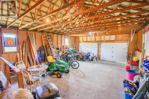 531 Little Crosby Lake Road, Rideau Lakes, ON - Indoor Photo Showing Garage