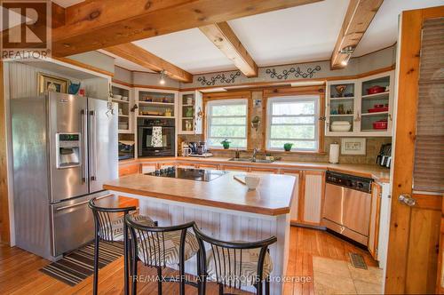 531 Little Crosby Lake Road, Rideau Lakes, ON - Indoor Photo Showing Kitchen With Double Sink