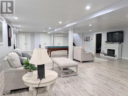 23 Seaside Drive, Kippens, NL - Indoor With Fireplace