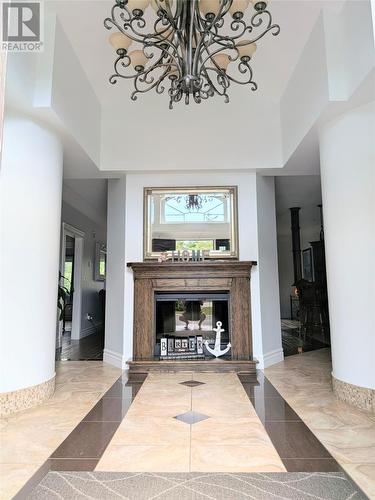23 Seaside Drive, Kippens, NL - Indoor With Fireplace