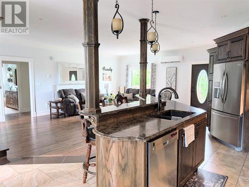 23 Seaside Drive, Kippens, NL - Indoor Photo Showing Kitchen With Double Sink With Upgraded Kitchen