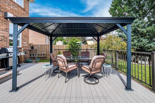 3211 Dovetail Mews, Mississauga, ON - Outdoor With Deck Patio Veranda With Exterior