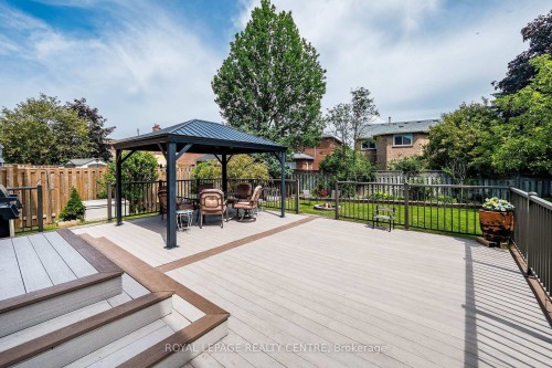 3211 Dovetail Mews, Mississauga, ON - Outdoor With Deck Patio Veranda