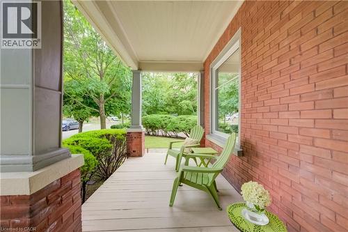 46 Ellen Street W, Kitchener, ON - Outdoor With Deck Patio Veranda With Exterior